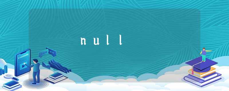 null null
