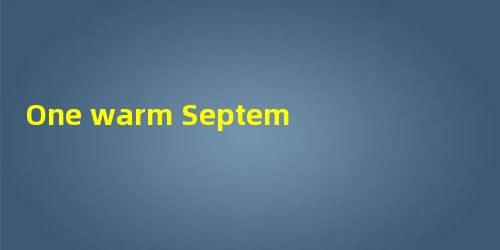 One warm September night, Mira had come down to the beach to enjoy the night air One warm September night, Mira had come down to the beach to enjoy the night air