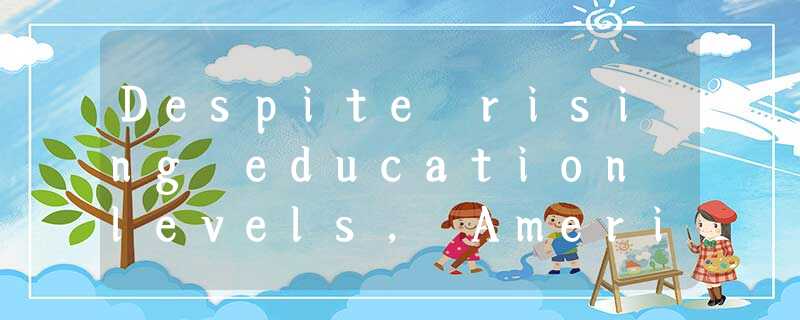Despite rising education levels, Americans of every age are reading less and les Despite rising education levels, Americans of every age are reading less and les
