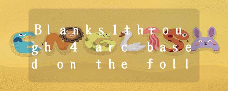 Blanks1through 4 arc based on the following conversation. What is the d Blanks1through 4 arc based on the following conversation. What is the d