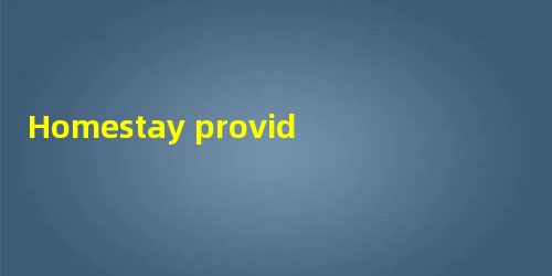 Homestay provides English language students with the opportunity to speak Englis Homestay provides English language students with the opportunity to speak Englis