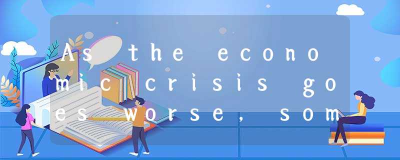 As the economic crisis goes worse, some reader are turning to bookstores for adv As the economic crisis goes worse, some reader are turning to bookstores for adv