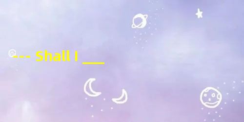 --- Shall I _________ the raincoat? --- Shall I _________ the raincoat?