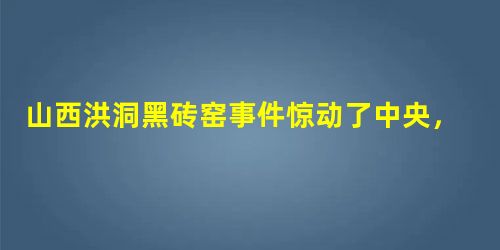 山西洪洞黑砖窑事件惊动了中央,根据胡锦涛总书记的批示,山西全面开展了“打击黑窑主,解救拐骗民工”专项行动。对被解救出的人员给予妥善安排,涉案人员已全部归案。从政 山西洪洞黑砖窑事件惊动了中央,根据胡锦涛总书记的批示,山西全面开展了“打击黑窑主,解救拐骗民工”专项行动。对被解救出的人员给予妥善安排,涉案人员已全部归案。从政