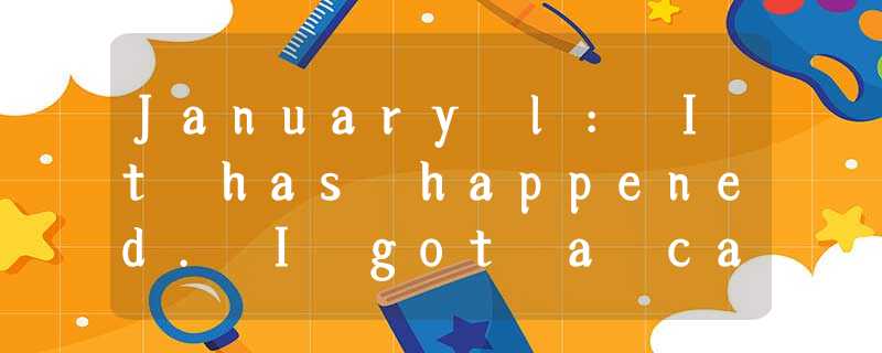 January l: It has happened. I got a call today saying a little girl in Russia is January l: It has happened. I got a call today saying a little girl in Russia is