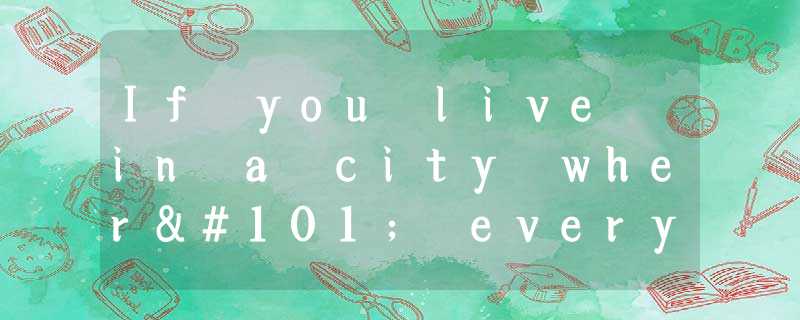 If you live in a city where everyone rushes, realize that you don't have to be l If you live in a city where everyone rushes, realize that you don't have to be l