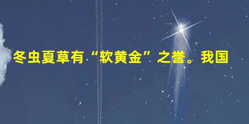 冬虫夏草有“软黄金”之誉。我国虫草资源已陷入“越少越贵、越贵越挖、越挖越少” 的恶性循环,一些人通过囤货、炒作、造假等手段牟取暴利。这表明①市场调节具有自发性的 冬虫夏草有“软黄金”之誉。我国虫草资源已陷入“越少越贵、越贵越挖、越挖越少” 的恶性循环,一些人通过囤货、炒作、造假等手段牟取暴利。这表明①市场调节具有自发性的