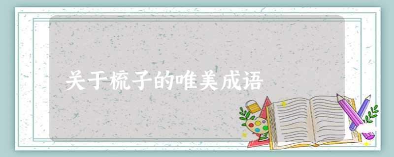 关于梳子的唯美成语 关于梳子的唯美成语