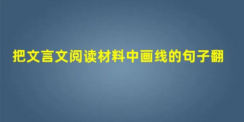 把文言文阅读材料中画线的句子翻译成现代汉语。(10分)明季天下将乱,诸号为捂绅先生者,多迂腐不足道,愤之。译文:大学士冯溥首过之,公卿毕至, 把文言文阅读材料中画线的句子翻译成现代汉语。(10分)明季天下将乱,诸号为捂绅先生者,多迂腐不足道,愤之。译文:大学士冯溥首过之,公卿毕至,