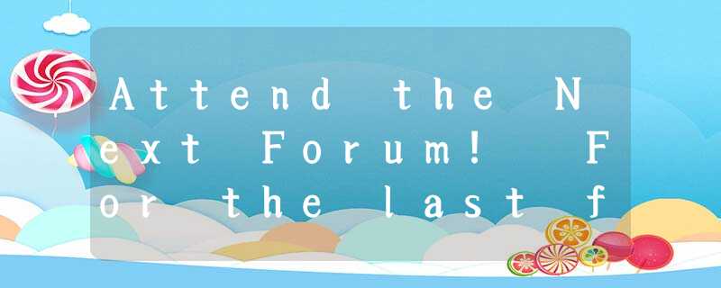 Attend the Next Forum! For the last fourteen years CPSB has had the pleasure of Attend the Next Forum! For the last fourteen years CPSB has had the pleasure of