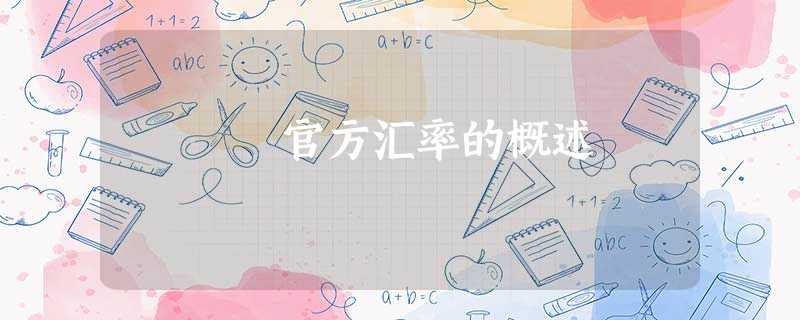 官方汇率的概述