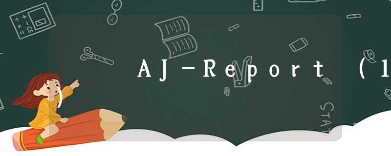 AJ-Report (1) AJ-Report (1)