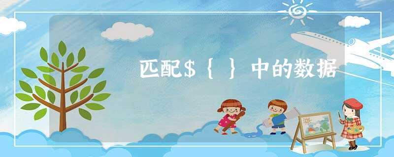 匹配${}中的数据 匹配${}中的数据
