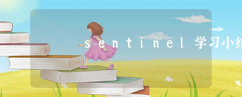 sentinel学习小结 sentinel学习小结