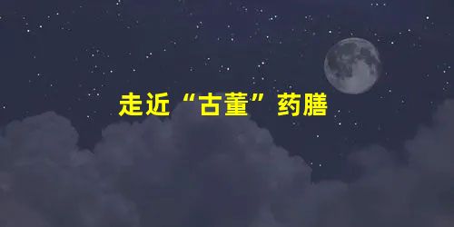 走近“古董”药膳 走近“古董”药膳