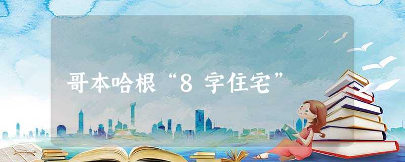 哥本哈根“8字住宅” 哥本哈根“8字住宅”