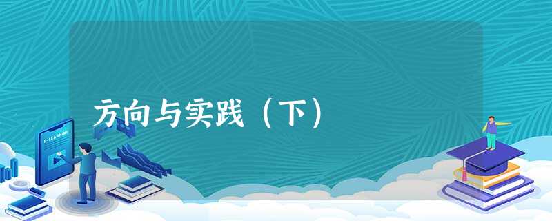 方向与实践(下) 方向与实践(下)