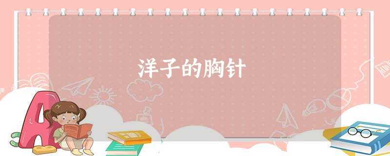 洋子的胸针 洋子的胸针