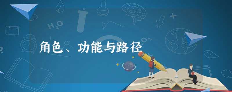 角色、功能与路径 角色、功能与路径