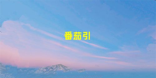 番茄引 番茄引
