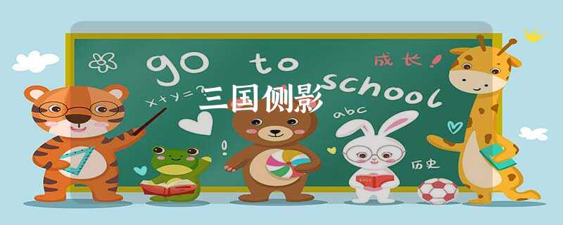 三国侧影 三国侧影