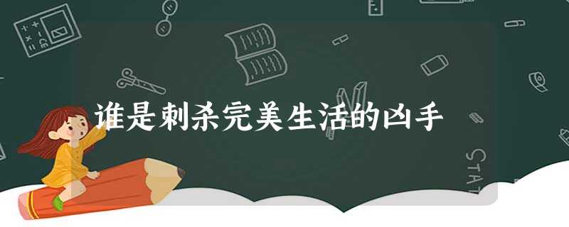 谁是刺杀完美生活的凶手 谁是刺杀完美生活的凶手