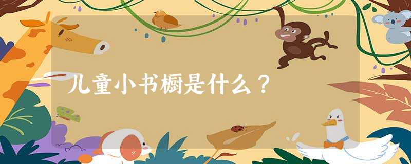 儿童小书橱是什么？