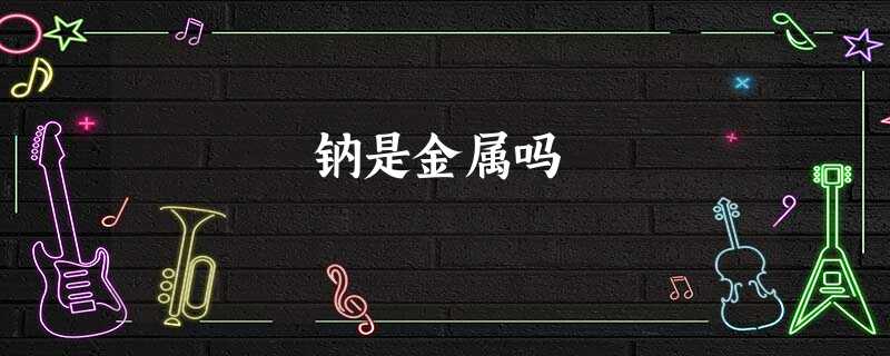 钠是金属吗