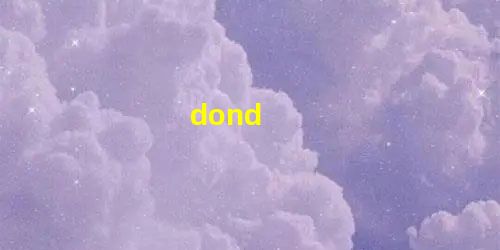 dond dond