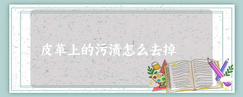 皮革上的污渍怎么去掉 皮革上的污渍怎么去掉