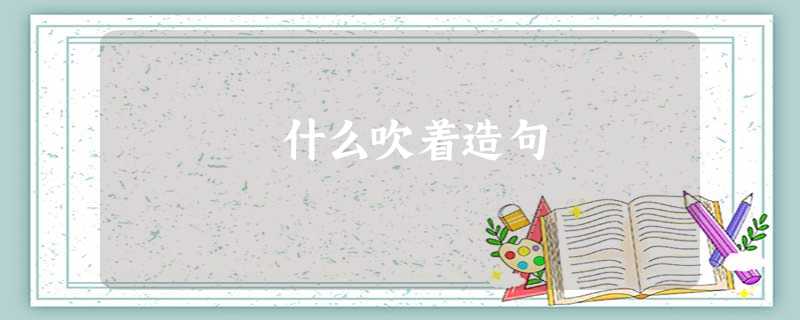 什么吹着造句 什么吹着造句