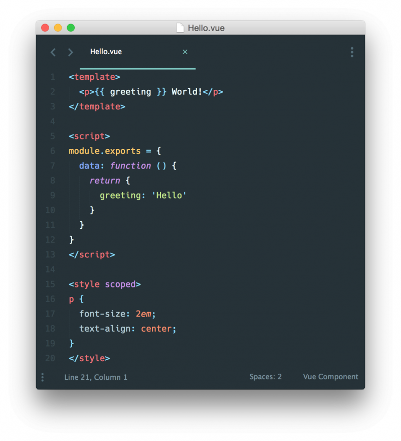 Vue 单文件组件 · Vue.js教程