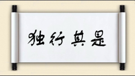 独行其是图片