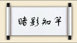 睹影知竿图片