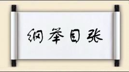 纲举目张图片