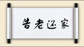 告老还家图片
