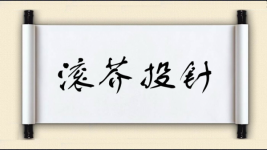 滚芥投针图片