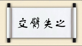 交臂失之图片