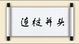 连枝并头图片