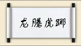 龙腾虎踯图片