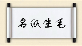 名纸生毛图片