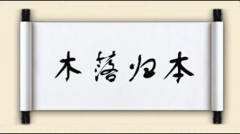 木落归本图片