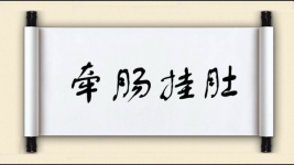 牵肠挂肚图片