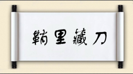 鞘里藏刀图片