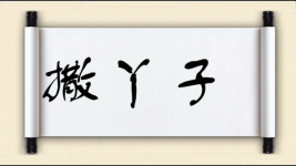 撒丫子图片
