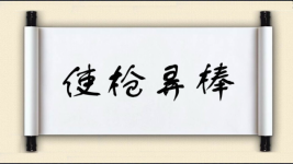 使枪弄棒图片