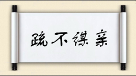 疏不谋亲图片