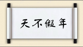 天不假年图片