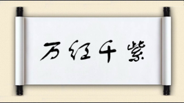 万红千紫图片