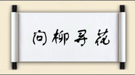 问柳寻花图片